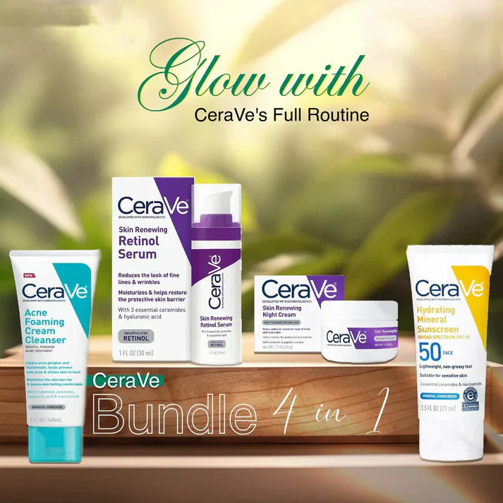 CeraVe 4-in-1 Bundle and Skincare Kit